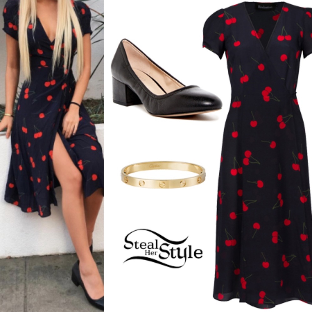 🍒Teale Cherry Dress - Picture 5 of 8